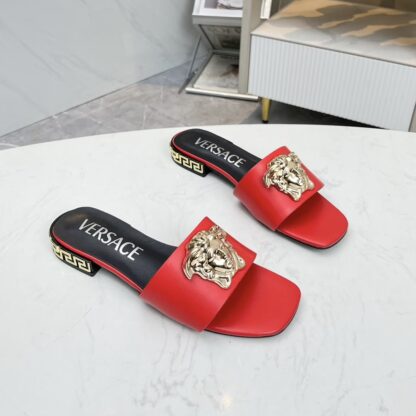 VERSACE flat slide sandals - Image 2