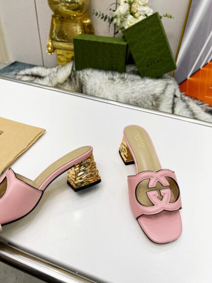 Gucci mid-heel slippers - Image 3