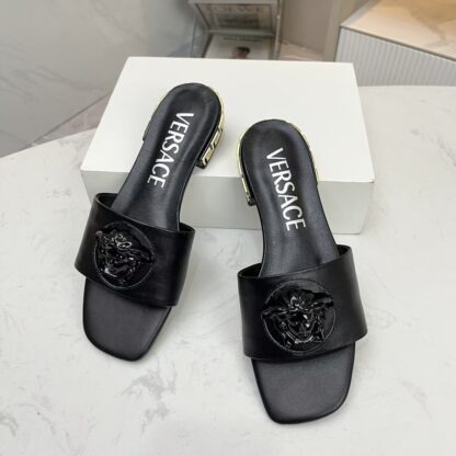 VERSACE flat slide sandals - Image 2