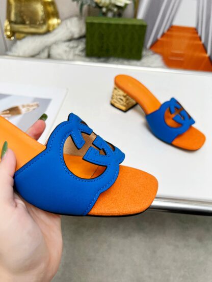 Gucci mid-heel slippers - Image 3