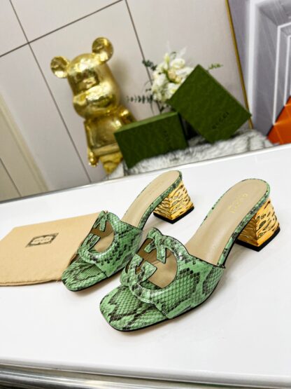 Gucci mid-heel slippers - Image 3