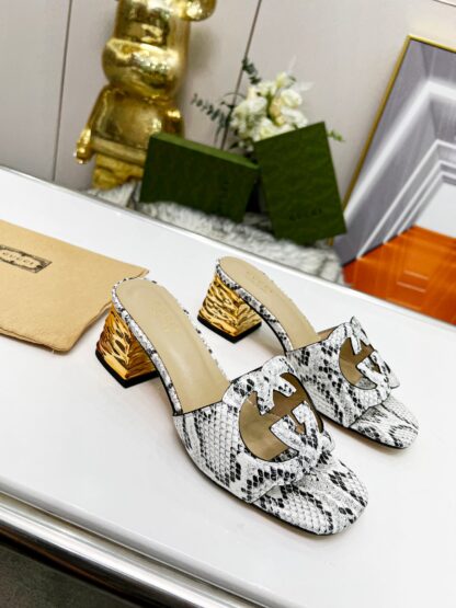Gucci mid-heel slippers - Image 3