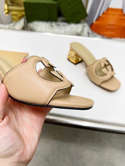 Gucci mid-heel slippers - Image 3