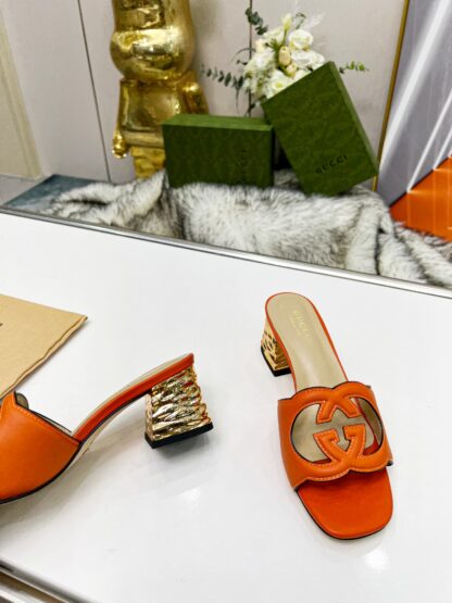 Gucci mid-heel slippers - Image 3