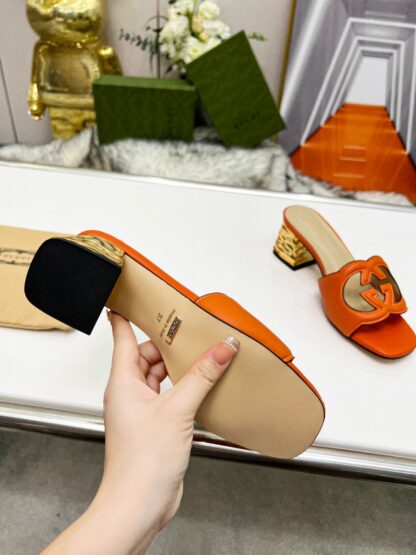 Gucci mid-heel slippers - Image 3