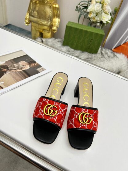 Gucci mid-heel slippers - Image 3