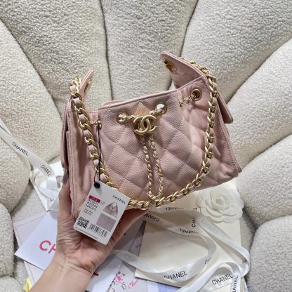 Chanel elegant pink handbag - Image 3