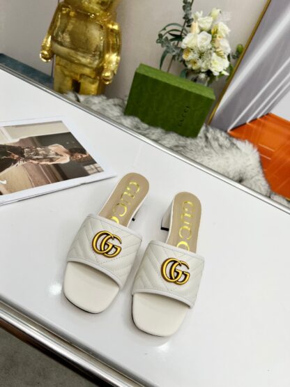 Gucci mid-heel slippers - Image 2
