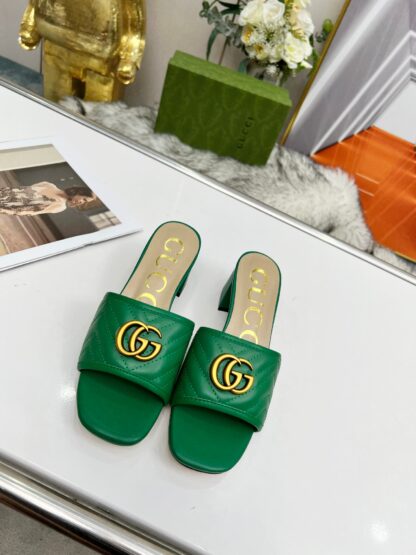 Gucci mid-heel slippers - Image 2