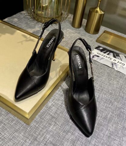 VERSACE SHOULDER HIGH HEEL SANDALS - Image 2