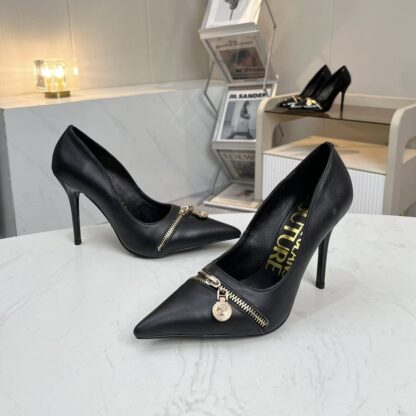 VERSACE Pointed Toe High Heels - Image 2