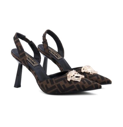VERSACE simple, comfortable and fashionable joint high heels