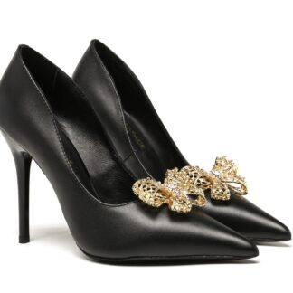 VERSACE exquisite bow high heels
