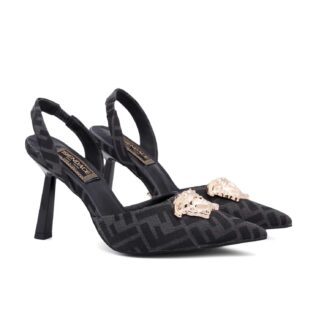 VERSACE fashion versatile co-branded high heels