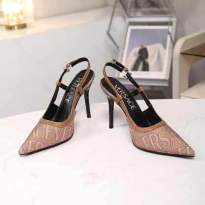 VERSACE New Slingback High Heels - Image 2