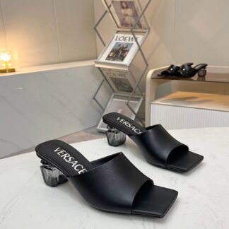 VERSACE new style chunky heel sandals