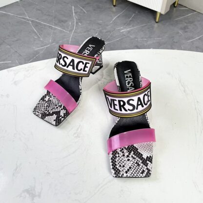 VERSACE new color matching high heel sandals - Image 2