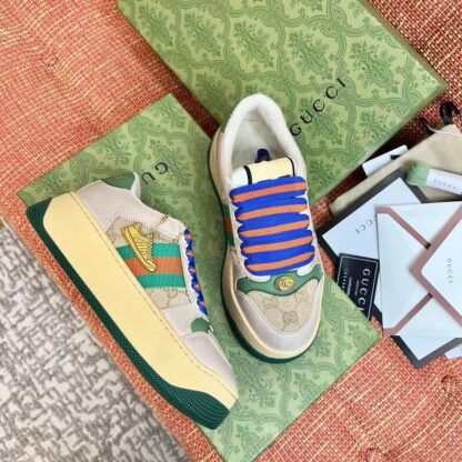 Gucci Chunky B series sneakers, couple style small fat thick-soled dirty shoes - Image 2