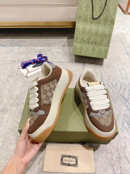 Gucci Chunky B series sneakers, couple style small fat thick-soled dirty shoes - Image 2
