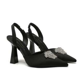VERSACE SHOULDER HIGH HEEL SANDALS