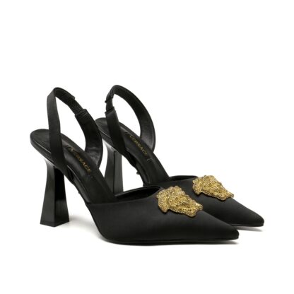 VERSACE SHOULDER HIGH HEEL SANDALS