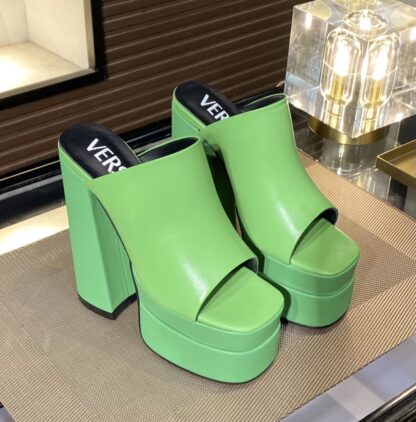 VERSACE Platform Super High Heel Sandals High Heels