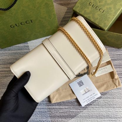Gucci small elegant gold chain bag - Image 2
