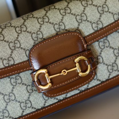 Gucci Horsebit 1955 saddle baguette bag - Image 2