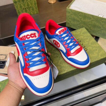 Gucci Early Spring Latest Hot 80 Couples Casual Retro Distressed White Shoes