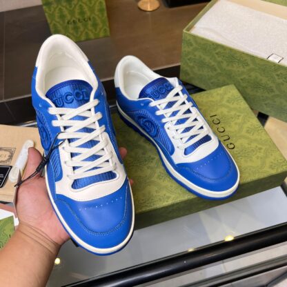 Gucci Early Spring Latest Hot 80 Couples Casual Retro Distressed White Shoes - Image 3