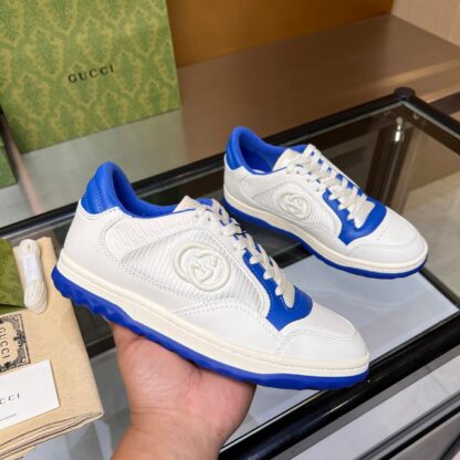 Gucci Early Spring Latest Hot 80 Couples Casual Retro Distressed White Shoes - Image 3