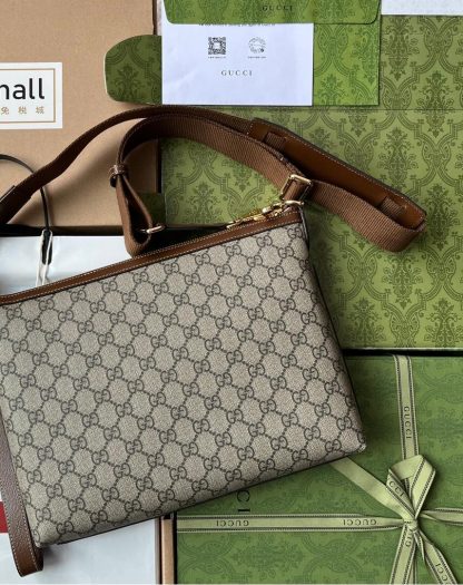 Gucci classic retro old flower shoulder bag - Image 2