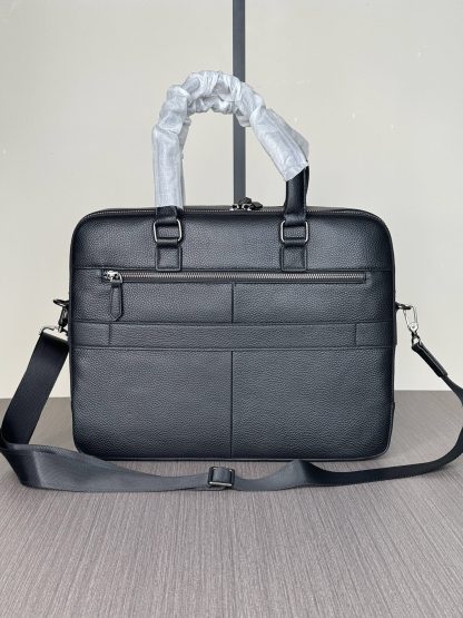 Prada Multi-zipper Compartment Large Handbag Briefcase - Image 2
