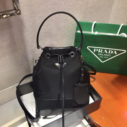 Prada Nylon Bucket Bag - Image 2
