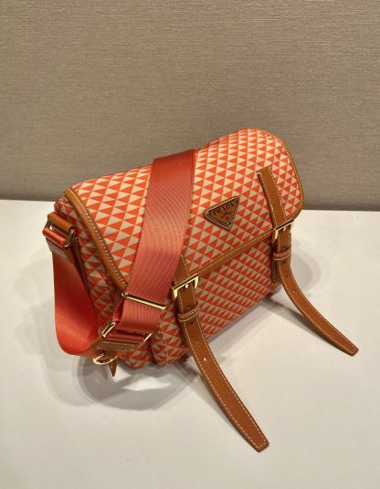 Prada printed nylon messenger bag - Image 2
