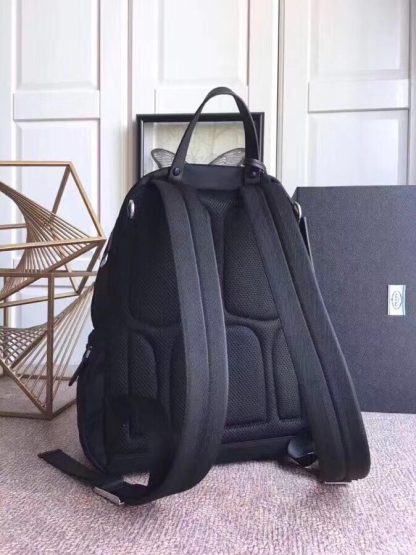 Prada black stylish casual backpack - Image 2