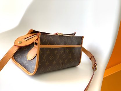 Louis Vuitton vintage popincourt crossbody triangle golden ball bag - Image 2