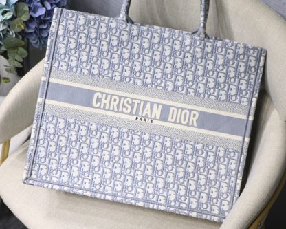 Dior New Stone Gray TOTE Tote Bag - Image 2