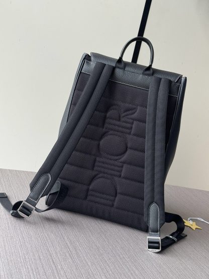 Dior full leather saddle flap backpack - Image 2