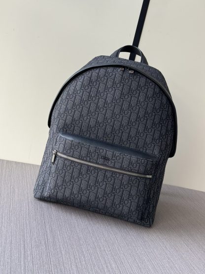 Dior black floral backpack - Image 2