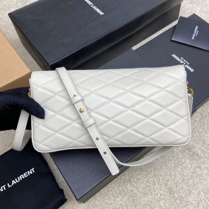 Ysl lambskin diamond quilted flap crossbody bag - Image 2