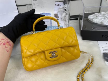 Chanel 22A latest Mini CF handbag classic quilted flap bag - Image 2