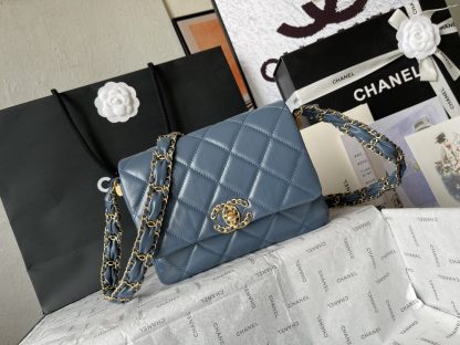 Chanel 23K cowhide wide shoulder strap shoulder bag - Image 2