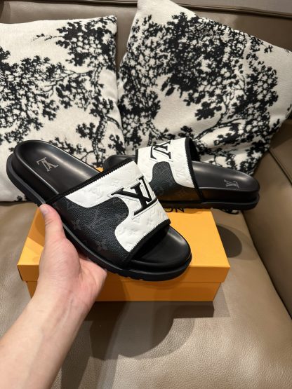 Louis Vuitton cowhide flip flops - Image 2