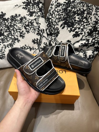 Louis Vuitton cowhide flip flops - Image 2