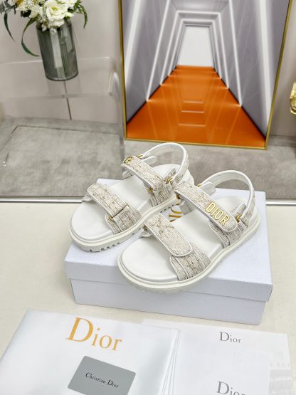 Dior versatile fashionable thick-soled sandals - Image 2