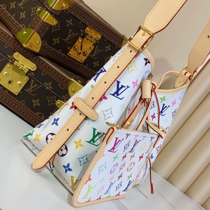 Louis Vuitton white CarryAll Hl Lt small handbag - Image 2