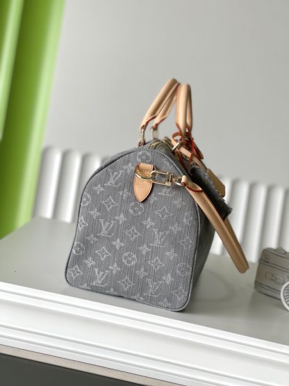 Louis Vuitton SPEEDY SOFT Denim Pillow Bag - Image 2