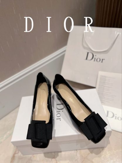 Dior Square Buckle Everyday Elegant High Heels - Image 2