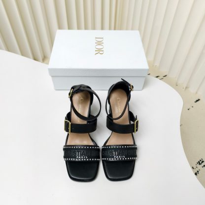 Dior Color-blocked Roman Heels - Image 2